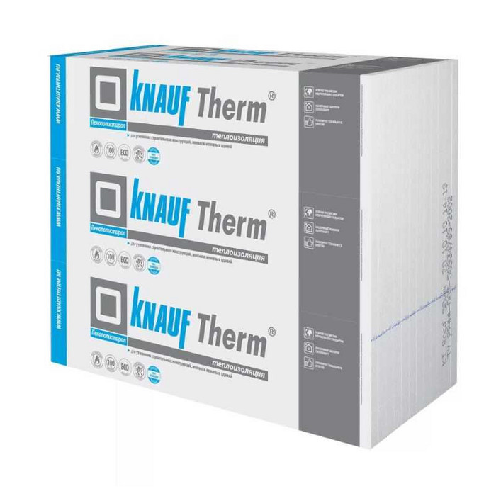 Утеплитель пенополистирол Кнауф Therm Пол PRO 100х1200х1000 100 мм